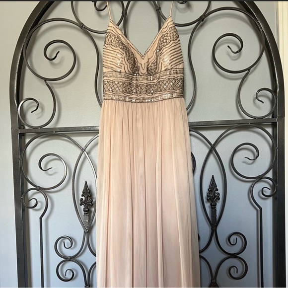 Altar’d State long sequined formal dress Size Small - Picture 1 of 5